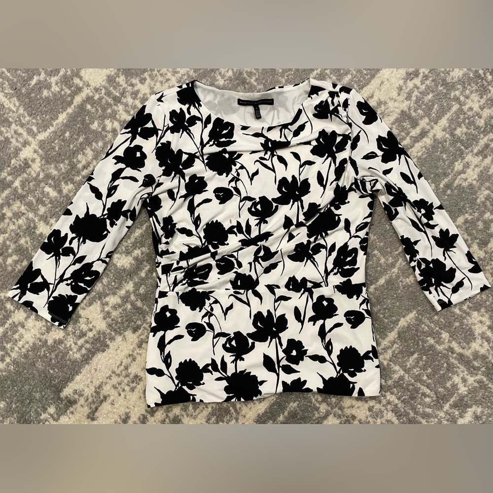 WHBM Floral Top